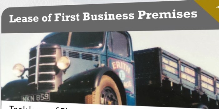 First business premises — Erith, 1967