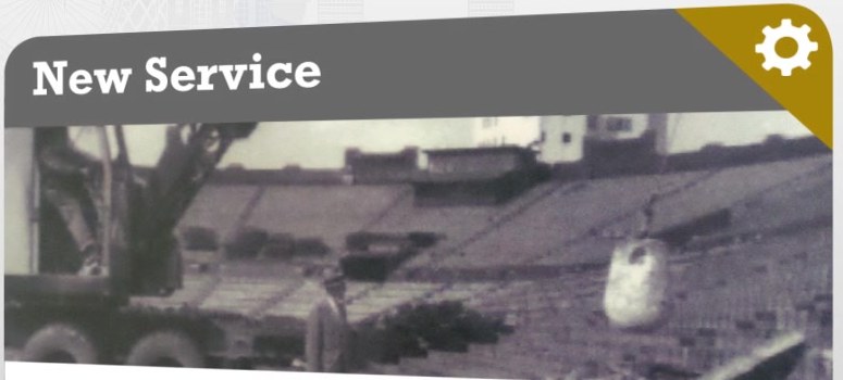 Aggregate supply service — Erith, 1969