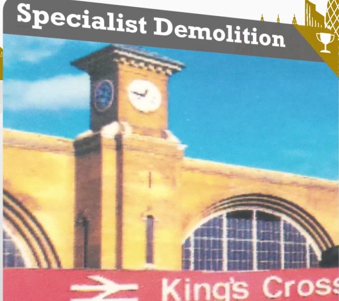 King’s Cross bridge demolition — Erith, 1997